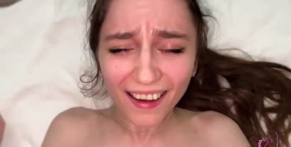 Young Russian Bitch Gets Facial After Sex